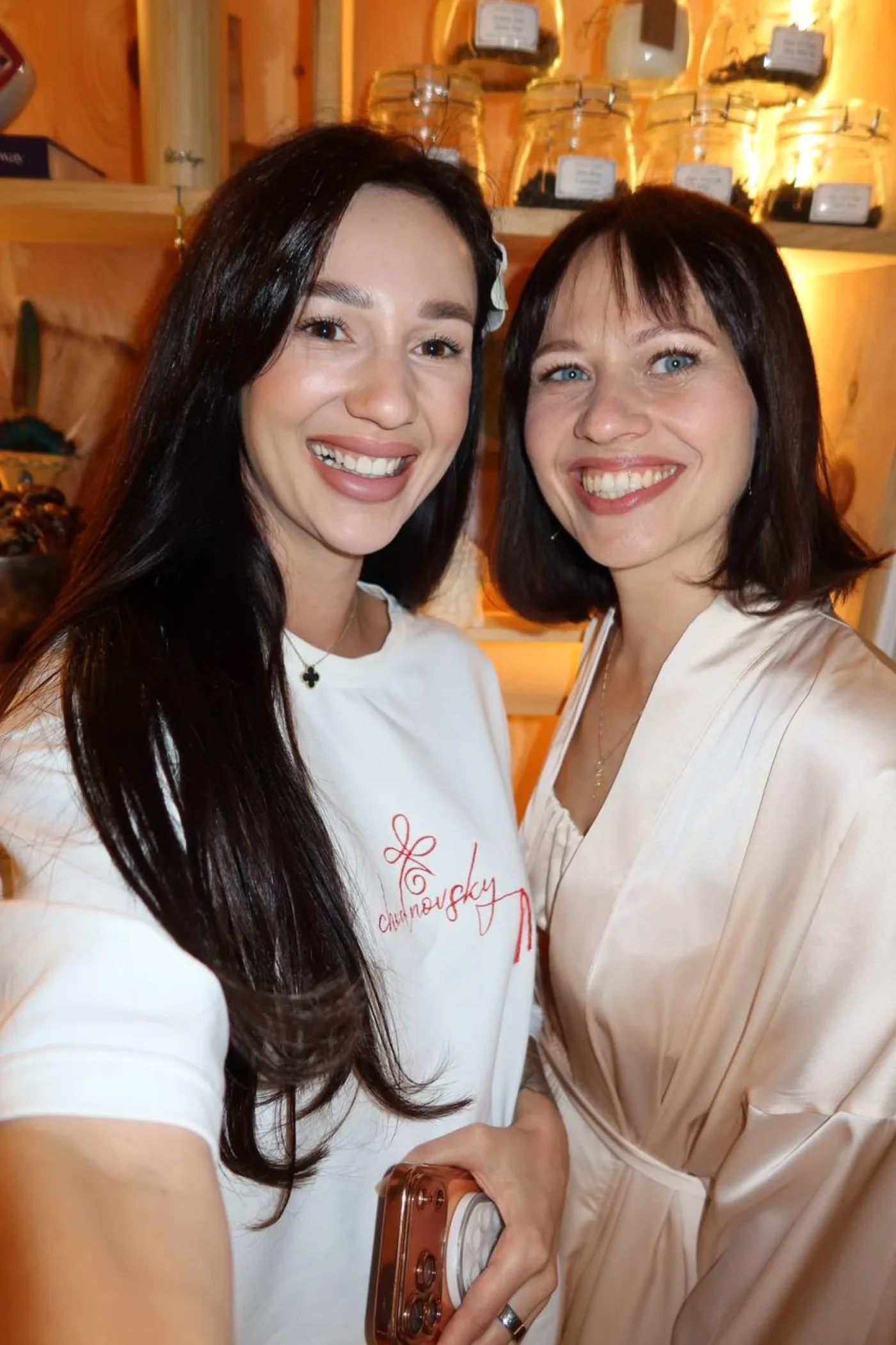 Milena and Evgenia
