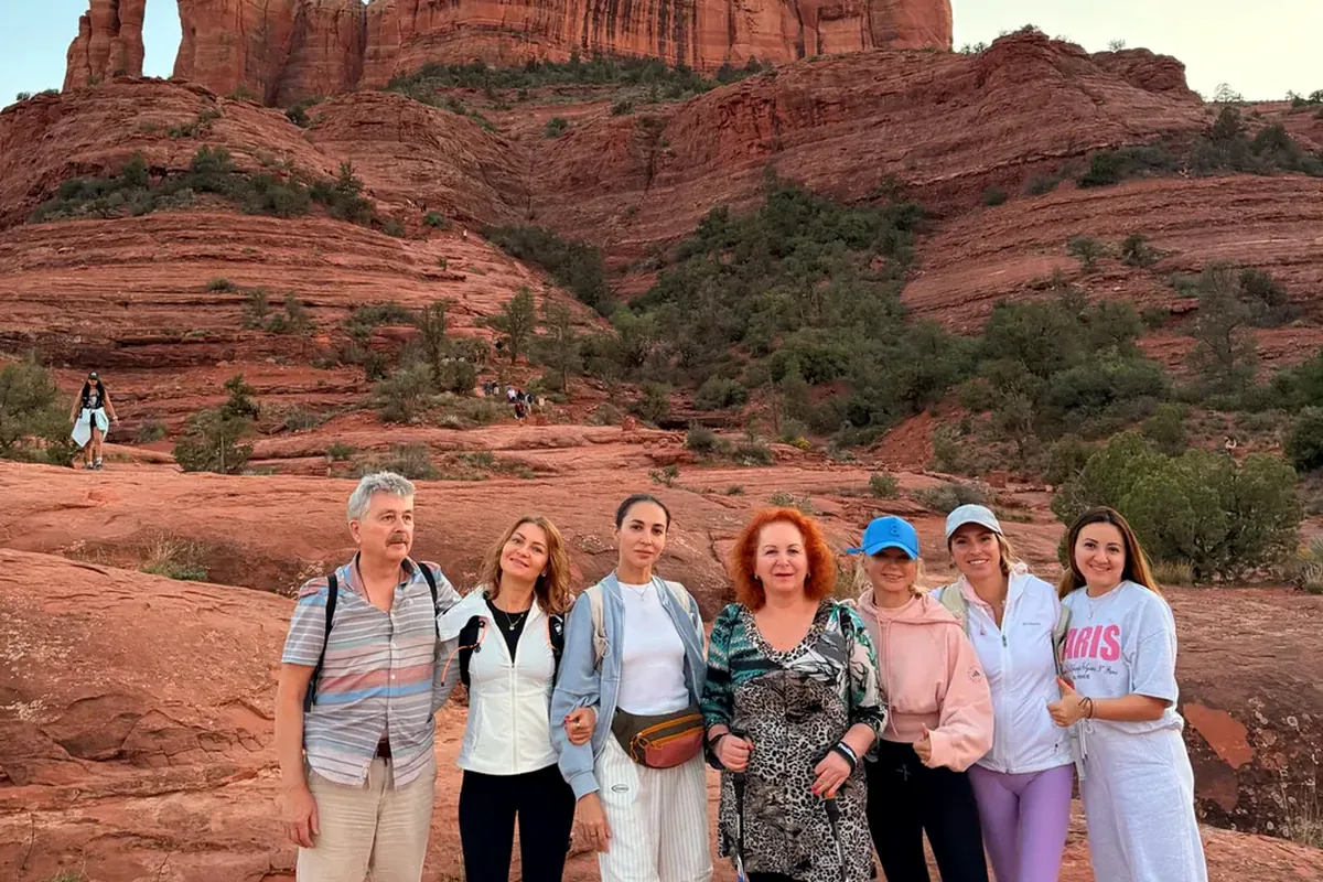 A previous retreat in Sedona