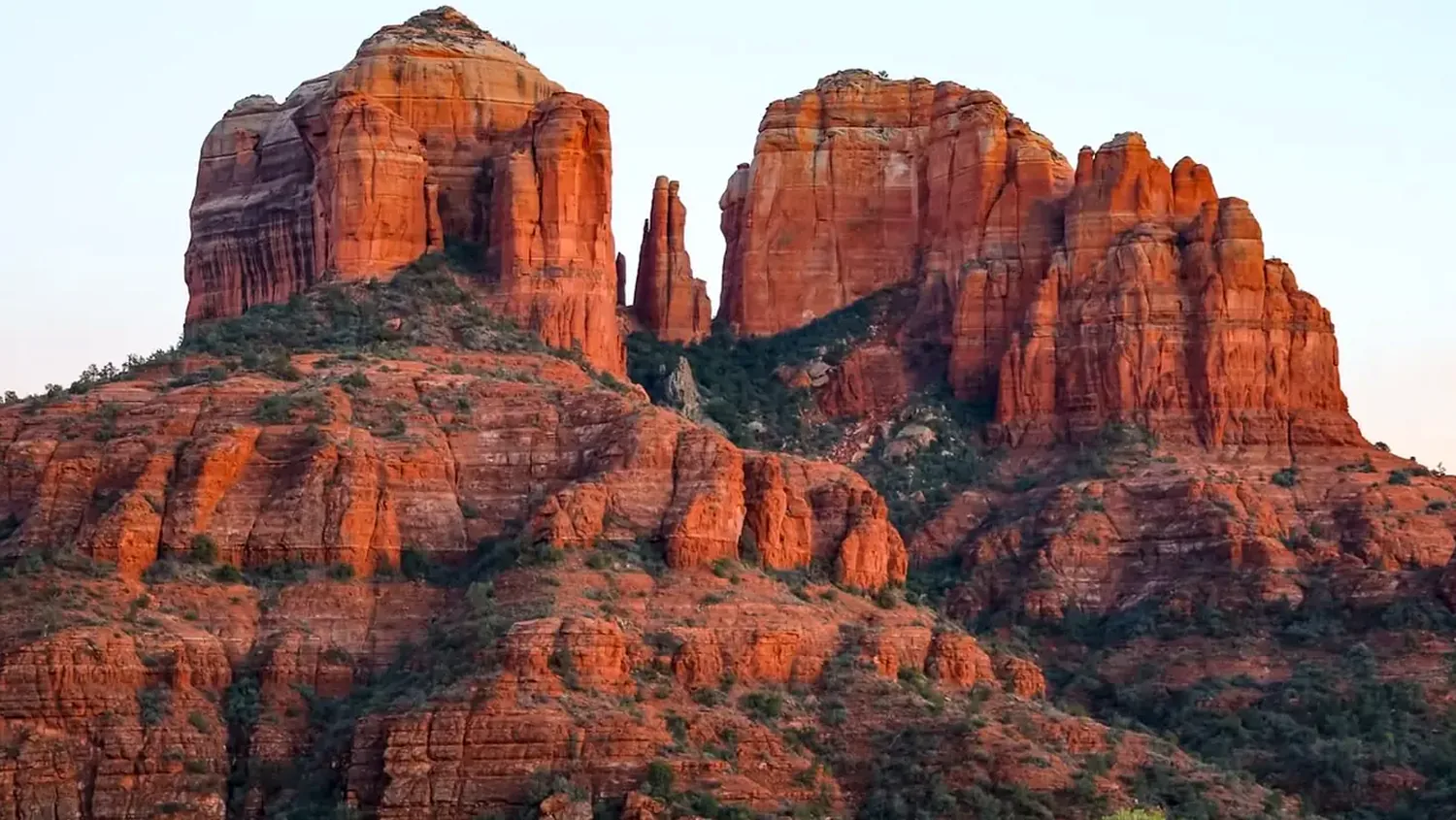 The red rock sites around Sedona, from a past retreat