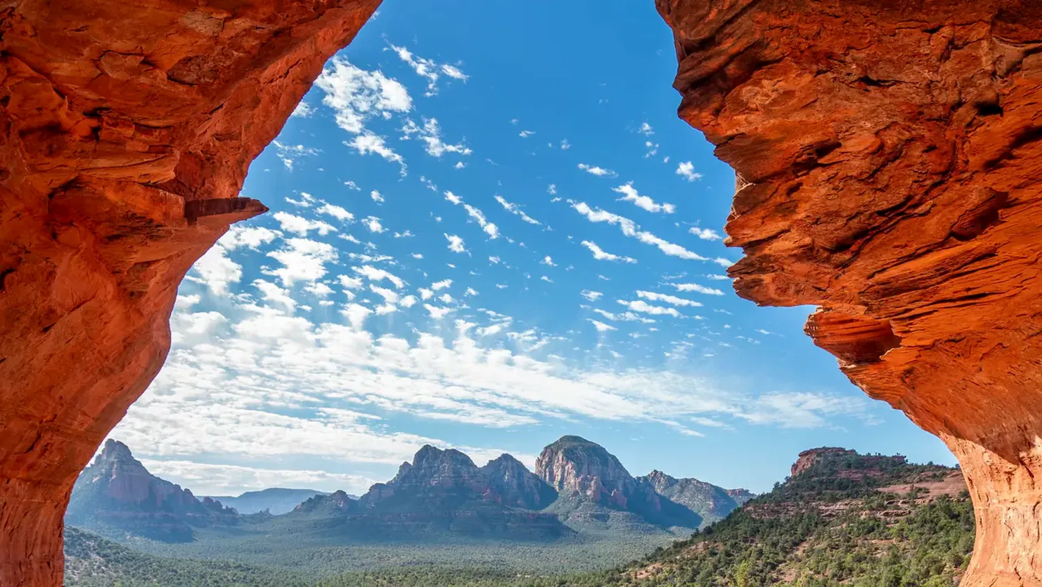 The red rock sites around Sedona, from a past retreat